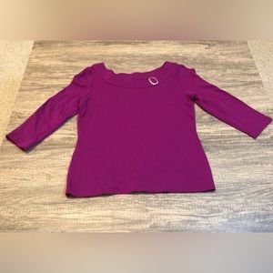 EUC Kim Rogers PS 3/4 Sleeves Top